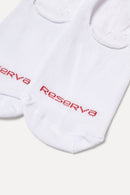 Kit meia contínua invisível reserva 2 pares