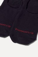 Kit meia contínua invisível reserva 2 pares