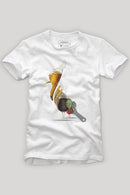 Kit 3 camisetas pica-pau cerveja, vinho e café