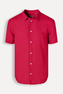 Camisa mc linho tinturado