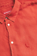 Camisa mc linho tinturado